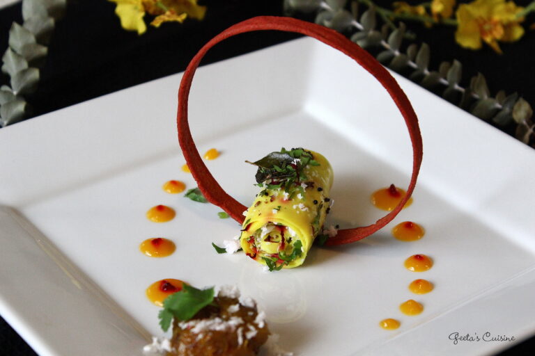 Khandvi Recipe | Soft Gujarati Khandvi Rolls
